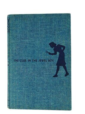 The Clue In The Jewel Box Carolyn Keene Nancy Drew Mystery Hardcover 1943